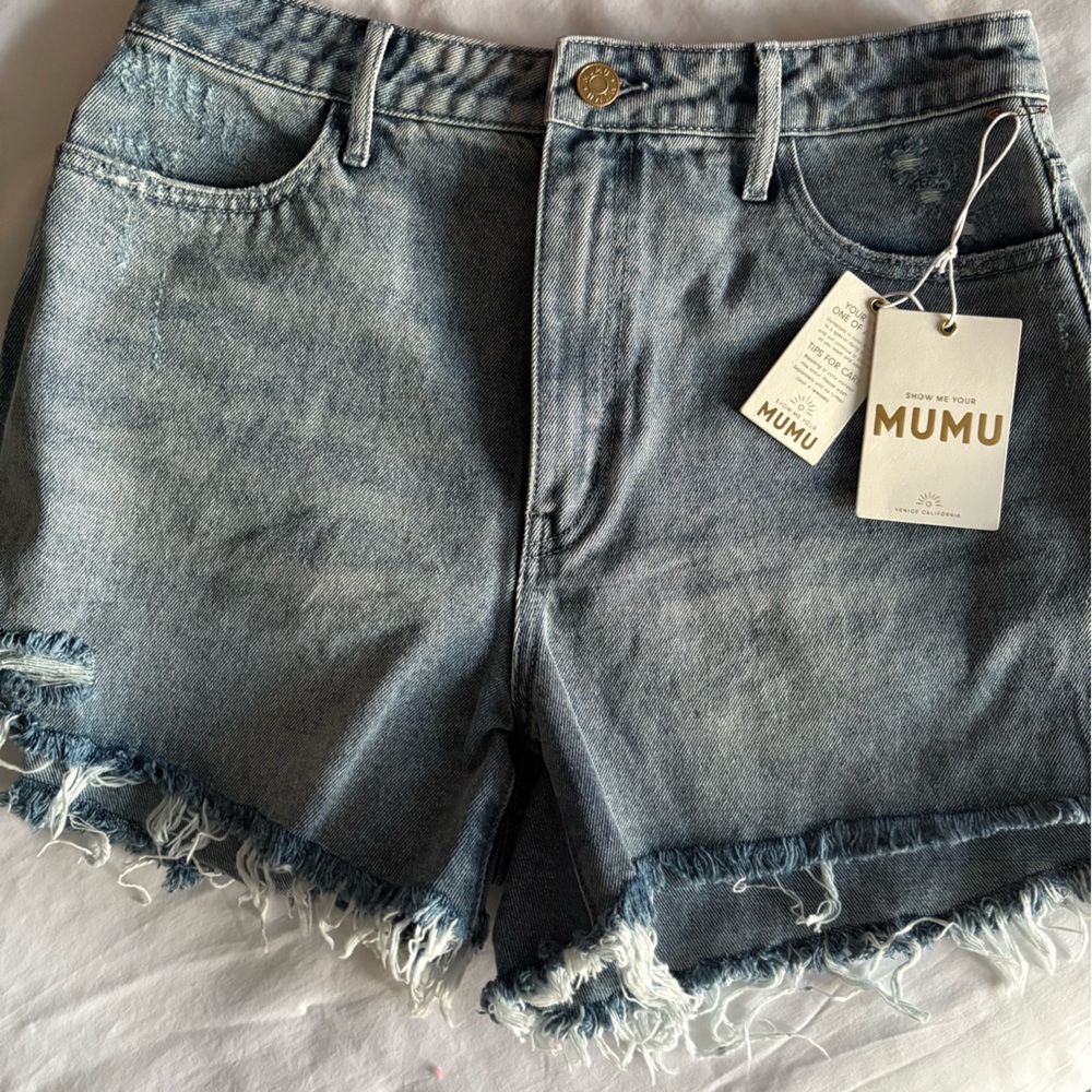 Show Me you Mumu Jean Shorts